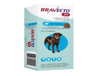 Bravecto 37 Días - Tableta Antipulgas Perros de 20 a 40 KG