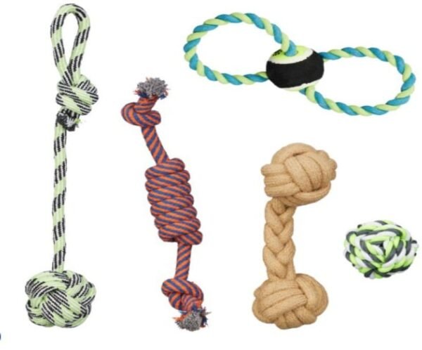 Juguete mordedor tipo cuerda