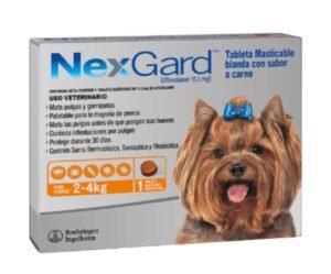 nexgard-Photoroom-convertido-a-820x680 (1) Antipulgas Nexgard Chewable Perros (Una Tableta) - Nexgard 2 - 4 kg